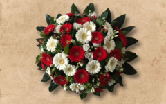 Biedermeiers rood en wit