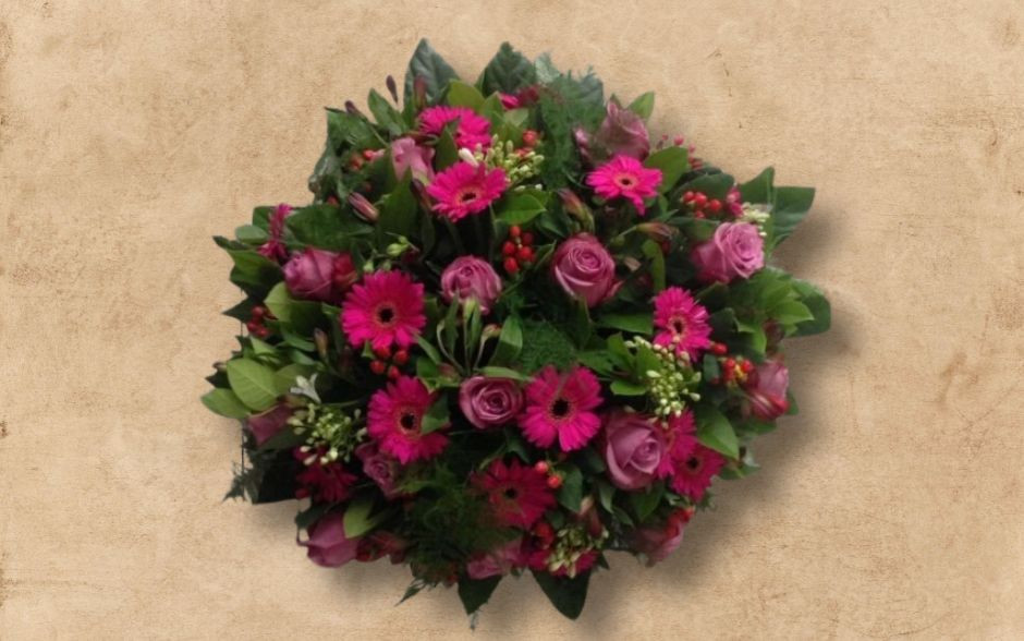 Biedermeiers roze