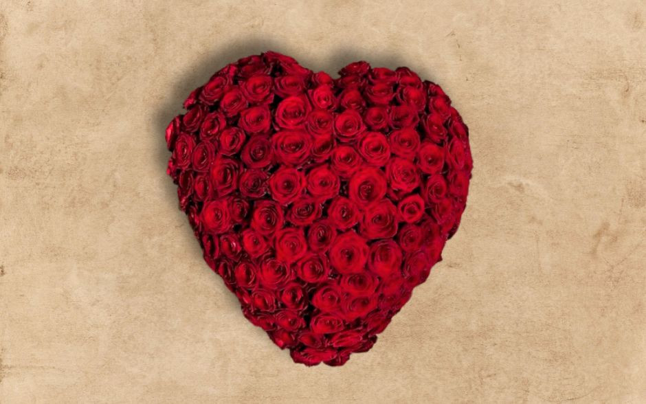 Rood hart rouw heinenoord