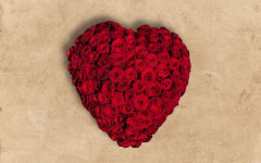 Rood hart rouw heinenoord