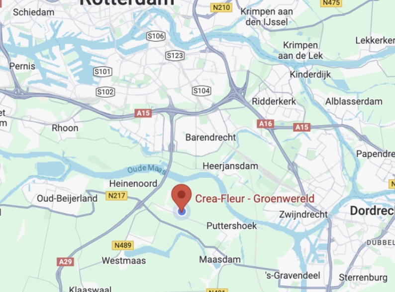 Route naar Crea-Fleur Kerstwereld