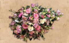 Roze modern rouw heinenoord