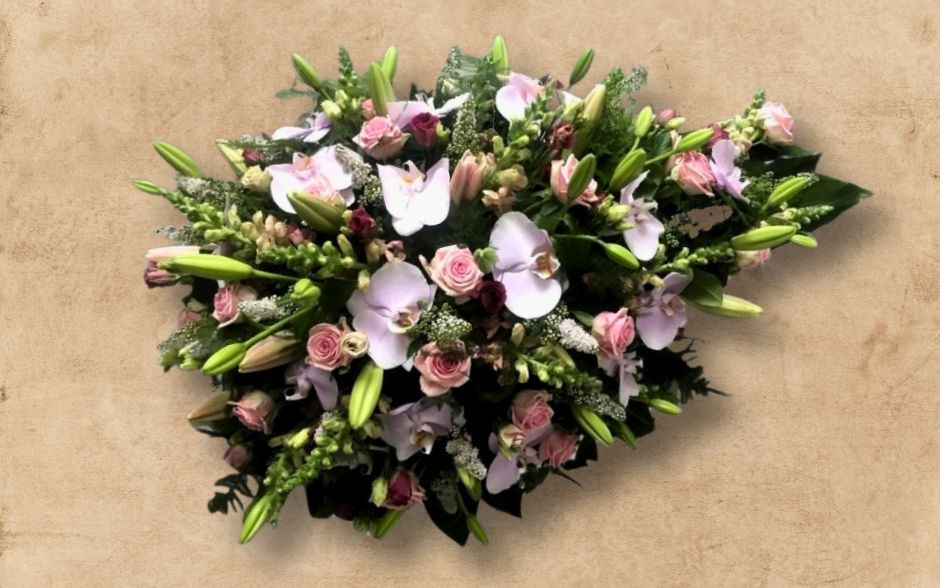 Roze rouwwerk