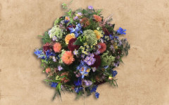 Veldbloem modern rouw hoeksche waard