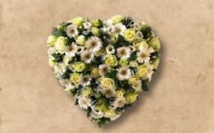 Wit hart rouw